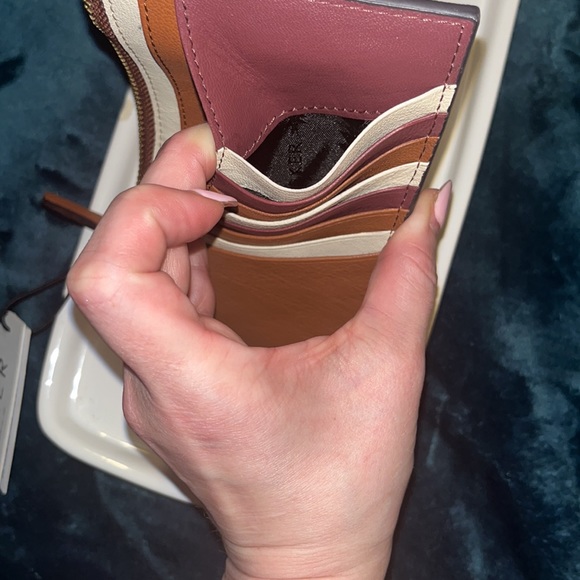Thacker Ava Wallet Fall Tan & Brown Shades - Picture 7 of 7